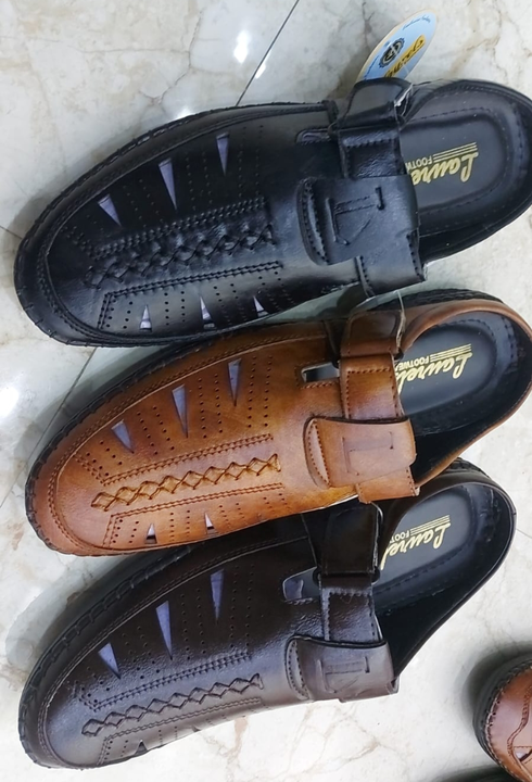 Men's footwear available in all standard sizes in wholesale uploaded by M/S BARQAT CORPORATION on 6/3/2023