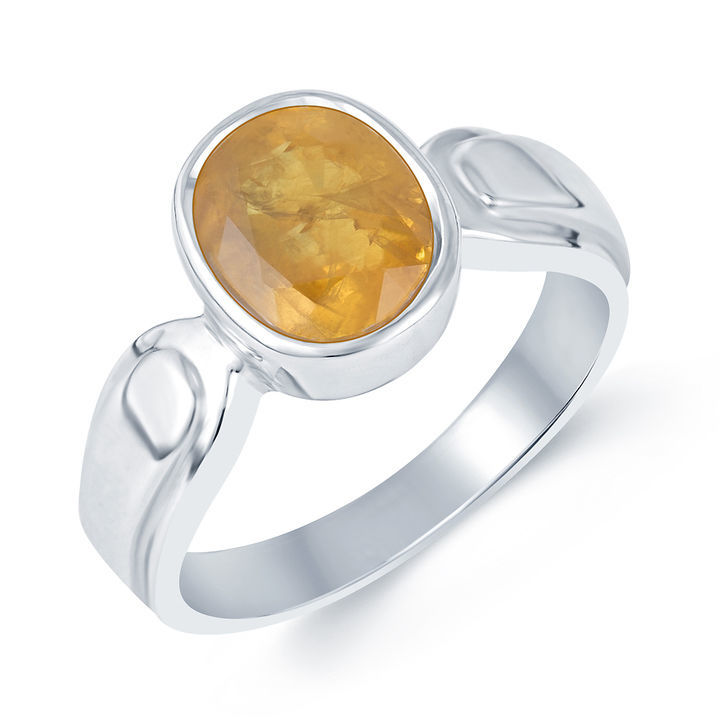 Yellow Sapphire Ring uploaded by Kundali Gems  on 3/12/2021