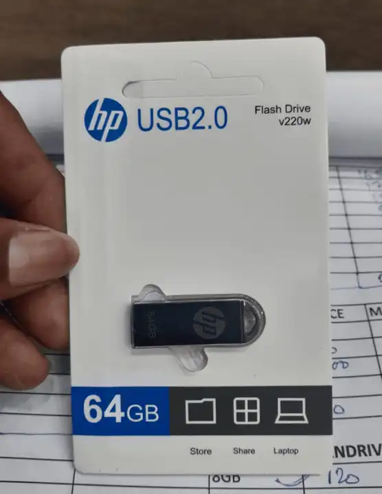 HP Pendrive 64gb MOQ 5 Pcs  uploaded by Mobile Accoccries  on 5/23/2024