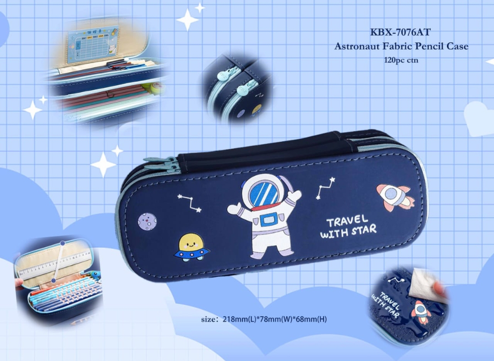 ASTRONAUT FABRIC PENCIL CASE uploaded by TAAJ  on 6/3/2023