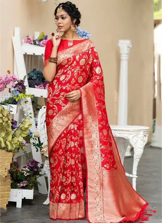 Silk saree uploaded by business on 6/3/2023