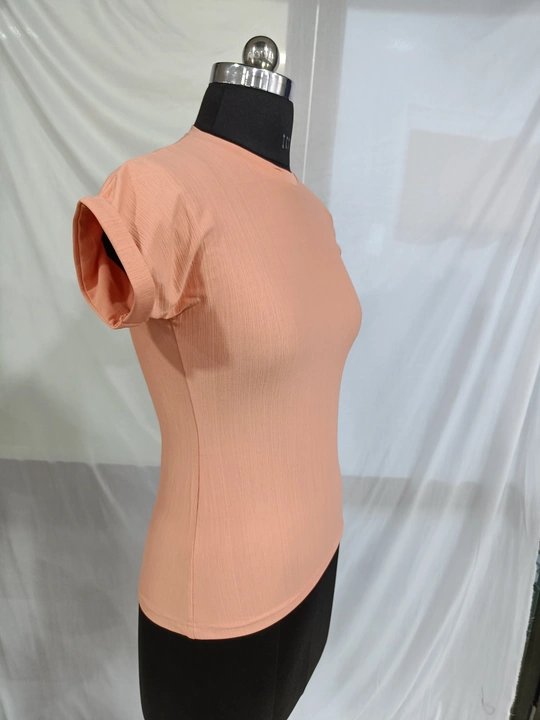 Cap sleeve full t shirt for girl uploaded by KAUSHAL KAKADIYA on 6/3/2023