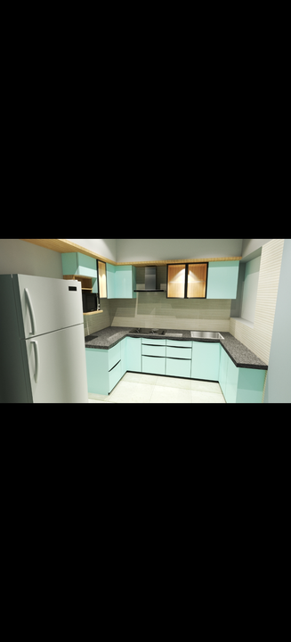 Modular kitchen wadroop tv unite beds all interiors  uploaded by Sri Ganesh on 6/3/2023