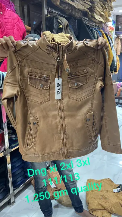 D &G leather jacket  uploaded by Ratnam trading company on 6/3/2023