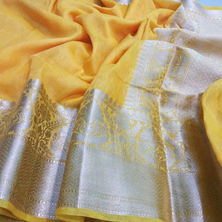 BHAGALPURI KOTA LINEN JACQUARD SAREE uploaded by S.N.COLLECTIONS  on 6/3/2023
