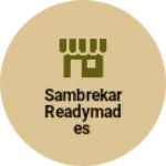 Business logo of Sambrekar readymades