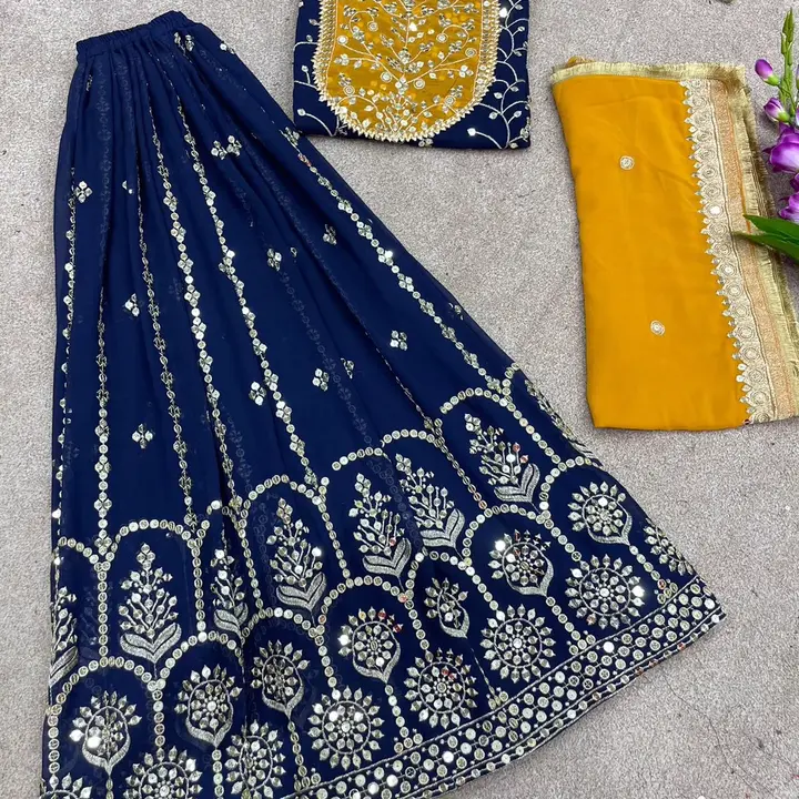 *SSR-369*

👉👗*Launching New Designer Party Wear Look New Top-Plazzo and Dupatta With Heavy Embroid uploaded by A2z collection on 6/3/2023