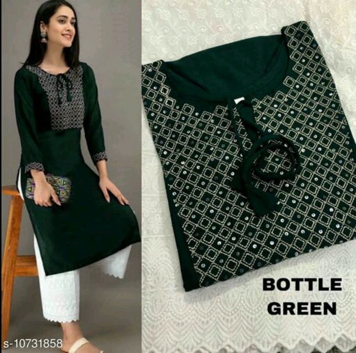 Trendy Pretty Kurtis uploaded by business on 3/12/2021