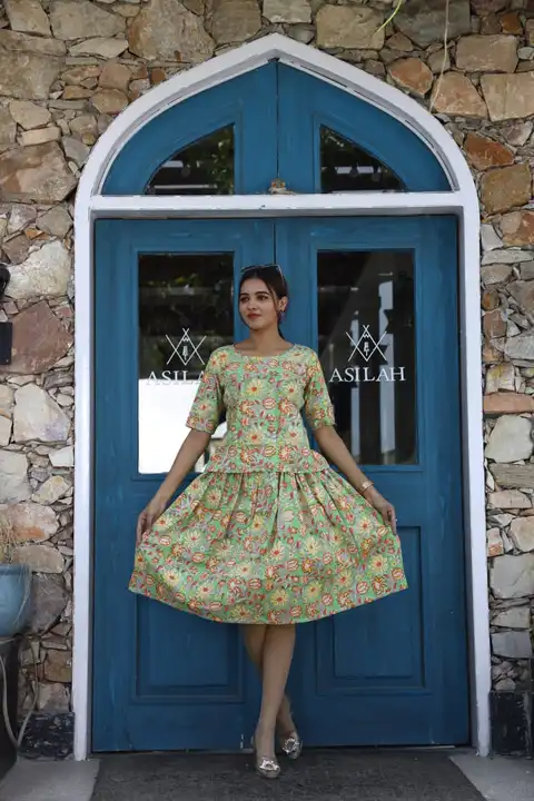 Top& skirts  uploaded by Ashoka bagru print on 6/3/2023