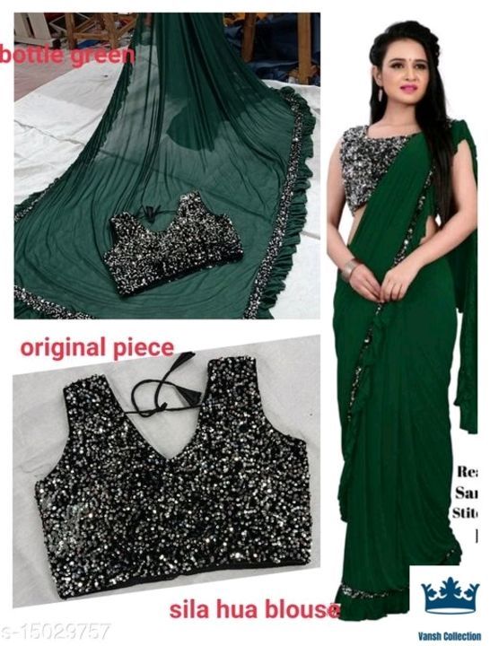 Aakarsha Ensemble Sarees uploaded by Vansh Collection's on 3/12/2021