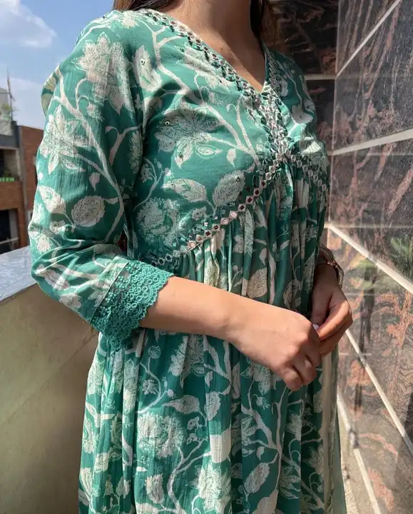 Cotton kurti  uploaded by PANIHARI COLLECTION CENTRE on 6/3/2023