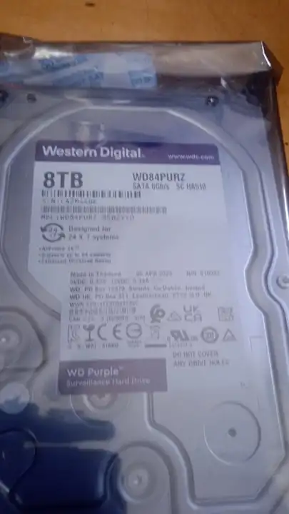 IMPORTED WD 8TB HDD WITH 3 YEAR WARRANTY  uploaded by Everstore on 6/3/2023