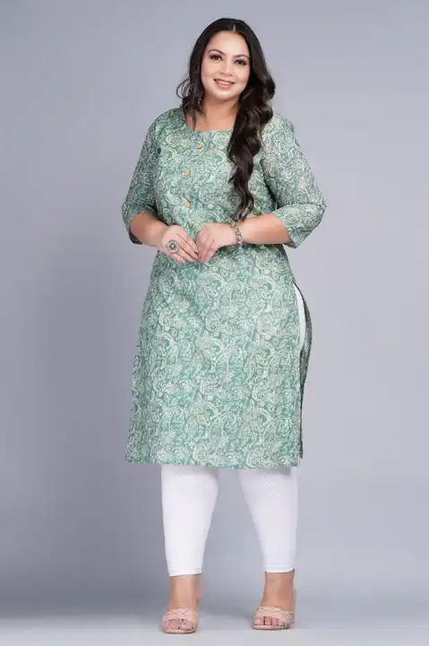 Kurti and pent cotton  uploaded by JFP Jaipur on 6/3/2023