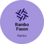 Business logo of Rambo fason