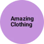 Business logo of Amazing clothing