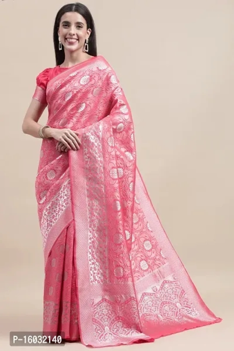 Elegant Art Silk Saree with Blouse piece uploaded by Shreeji New Fashion on 6/3/2023
