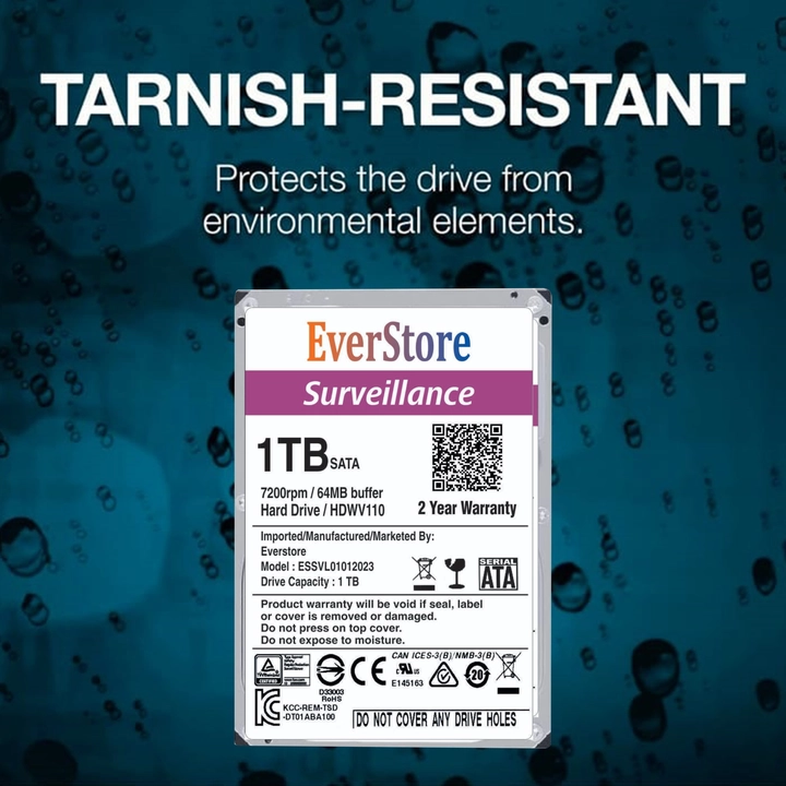 Everstore 1tb hdd with 2 year warranty  uploaded by Everstore on 6/3/2023