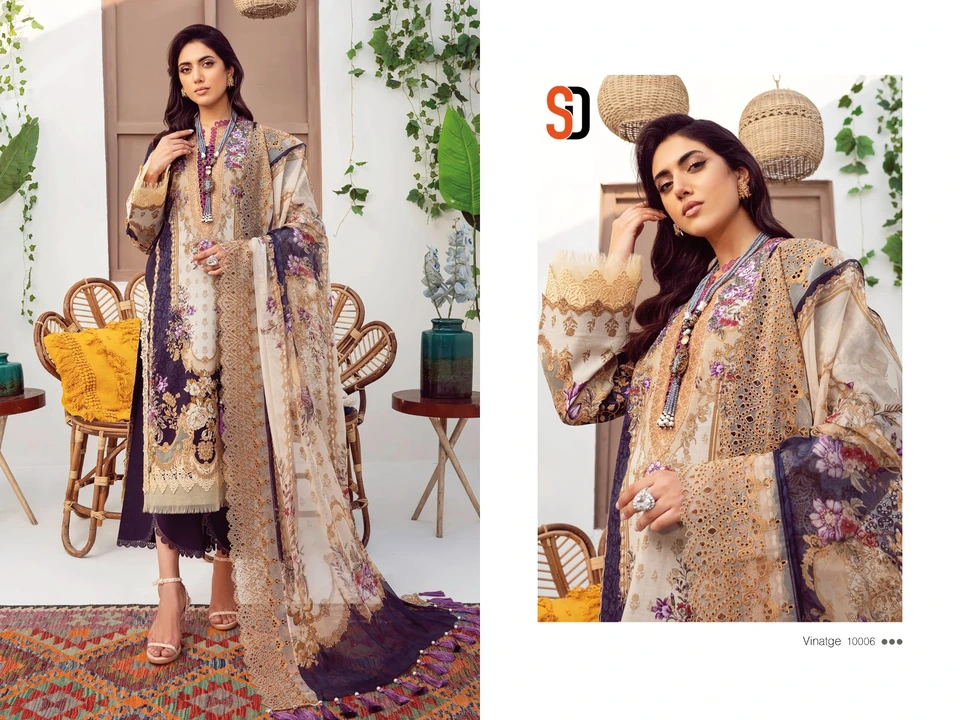 *SHARADDHA DESIGNER* is happy to announce the launch of new LAWN catalog.                            uploaded by Fashion Textile  on 6/3/2023