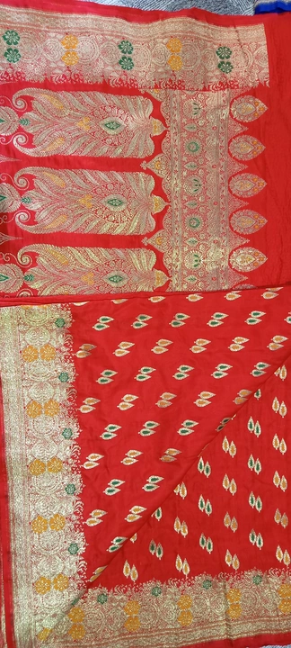 Katan silk saree  uploaded by business on 6/3/2023