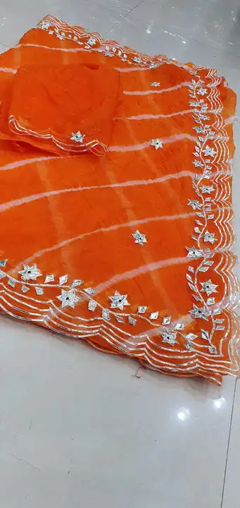 🥳Pure Organza Fabric.....🥻
LAHERAY SALL SALL SALL
💃🏻 Savan Special Fancy Colour Matching Chart  uploaded by Gotapatti manufacturer on 6/4/2023