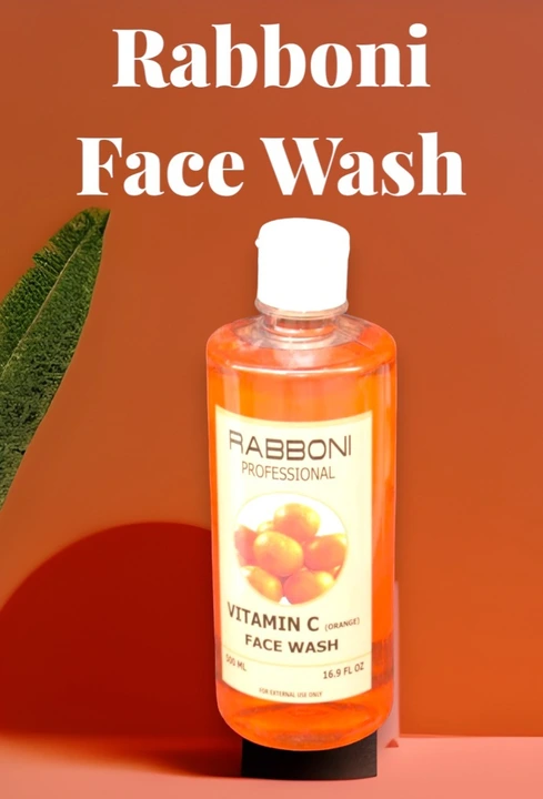 Rabboni Orange Face Wash uploaded by business on 6/4/2023