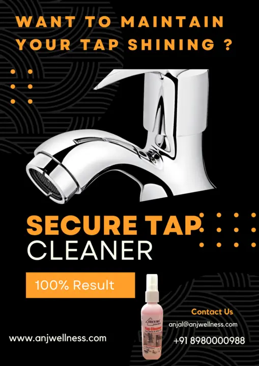 Secure Tap Cleaner  uploaded by Anj Wellness LLP on 6/4/2023