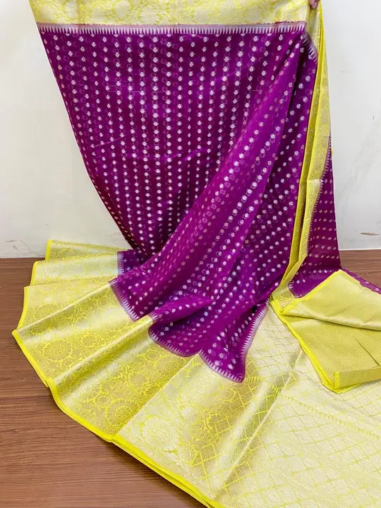 Banarasi silk  uploaded by Aabdin silk creation  on 6/4/2023