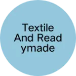 Business logo of textile and readymade