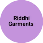 Business logo of Riddhi Garments