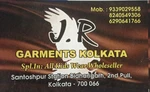 Business logo of J R garments koLkaTa 
