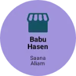Business logo of Babu hasen