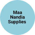 Business logo of Maa nandia supplies