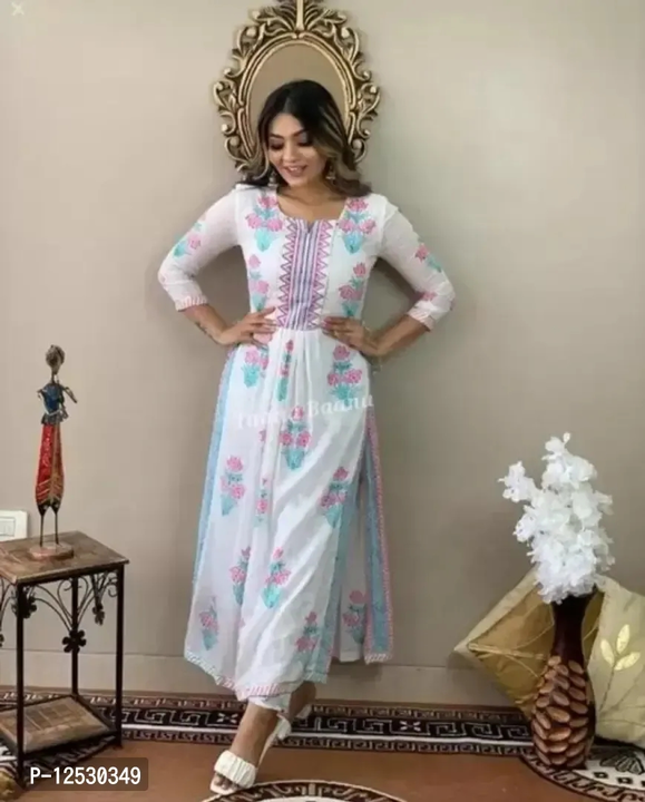 New style beautiful 2 piece set kuti with pant uploaded by Shahid khan Store on 6/4/2023