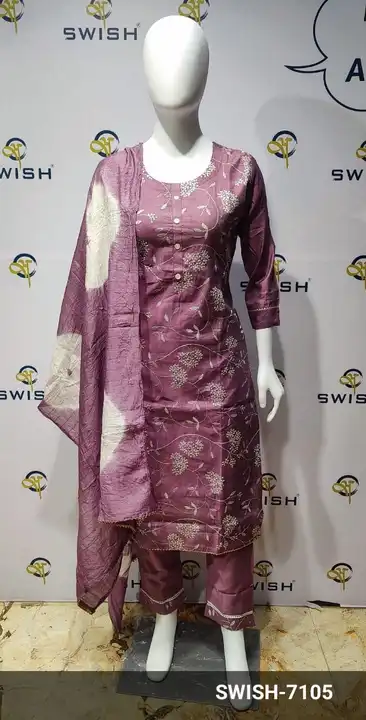 Kurti with pant and dupatta  uploaded by business on 6/4/2023