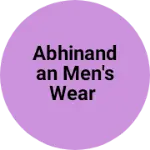 Business logo of Abhinandan men's wear