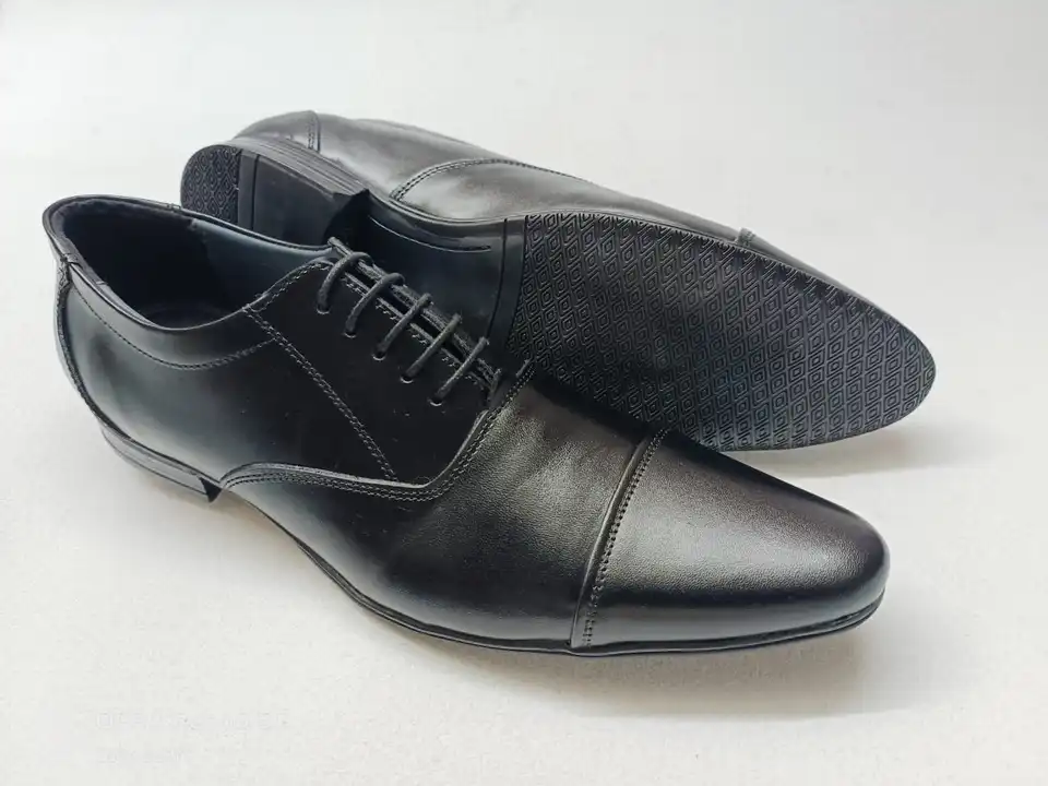 Genuine Leather Men's Formal Toe Cap Pointed Lace Up Shoes  uploaded by business on 6/4/2023