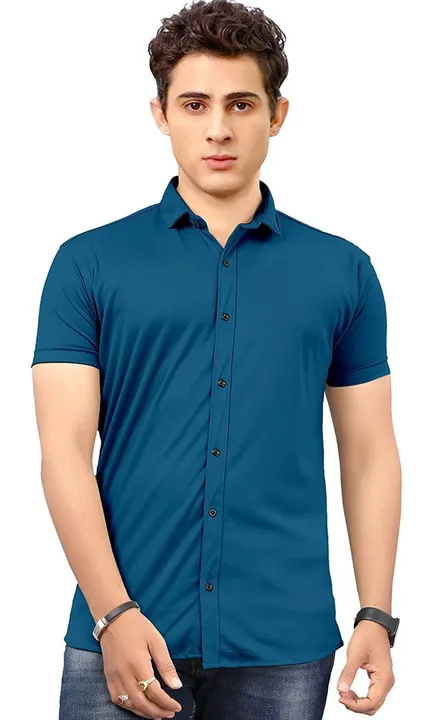 Half sleeve plen shirt  uploaded by Kpadiya shop on 5/30/2024