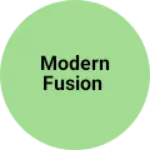 Business logo of Modern fusion