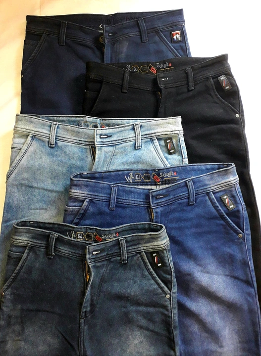 Mens Stylist Knitting Denim Jeans  uploaded by SINGHS JEANS  on 6/4/2023