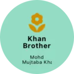 Business logo of Khan brother