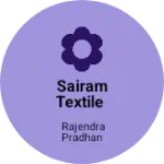 Business logo of Sairam textile