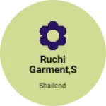 Business logo of Ruchi garment,s