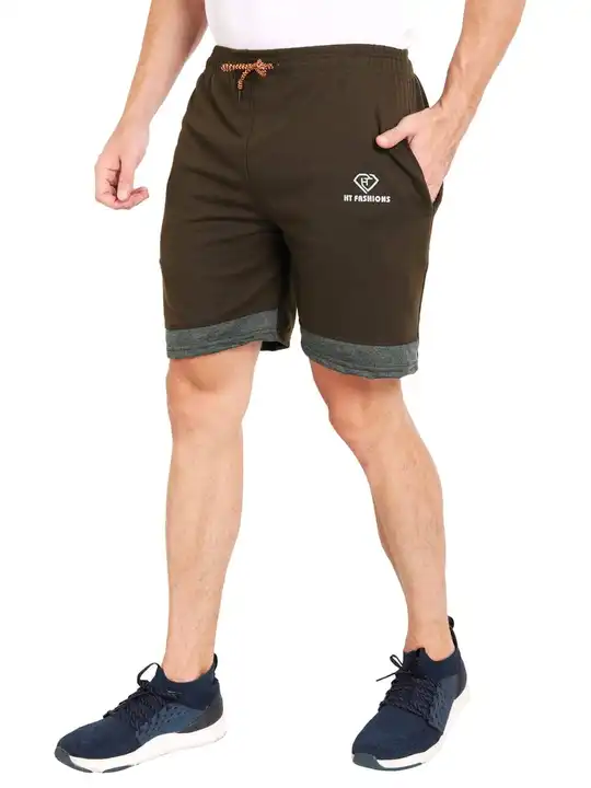 Men's shorts with two side zipper pocket  uploaded by Sagar enterprise on 6/4/2023