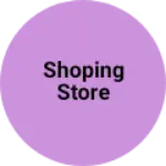 Business logo of Shoping Store