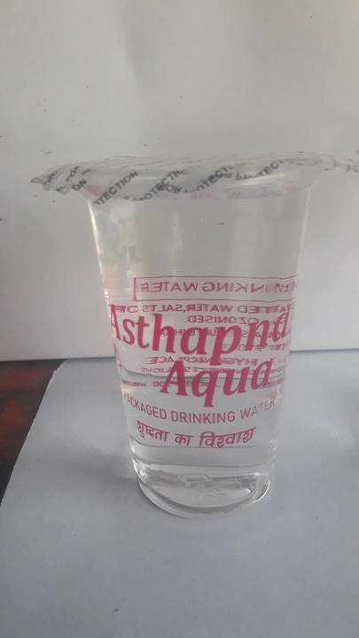 disposel glass drinking water uploaded by Asthapna Aqua on 6/4/2023