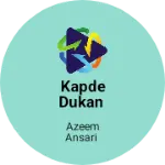 Business logo of Kapde dukan