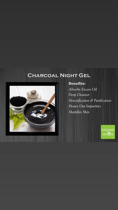 Post image Charcoal Night gel for orders DM