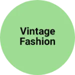 Business logo of Vintage fashion