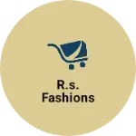 Business logo of R.S. Fashions