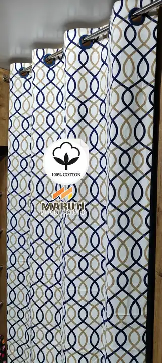 COTTON-CURTAIN uploaded by Maruti Furnishing on 6/4/2023